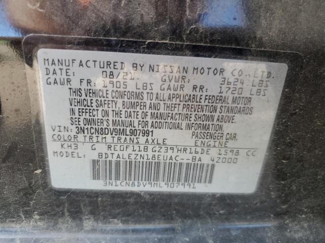 Photo 11 VIN: 3N1CN8DV9ML907991 - NISSAN VERSA 