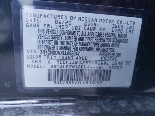 Photo 11 VIN: 3N1CN8DVXLL893047 - NISSAN VERSA S 