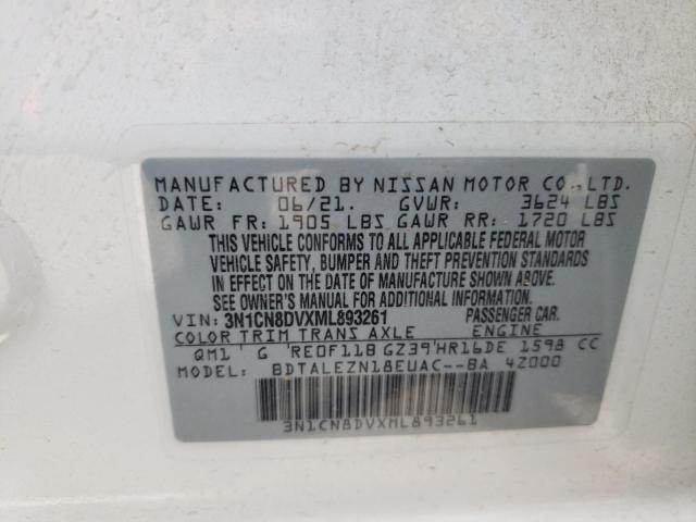 Photo 12 VIN: 3N1CN8DVXML893261 - NISSAN VERSA 