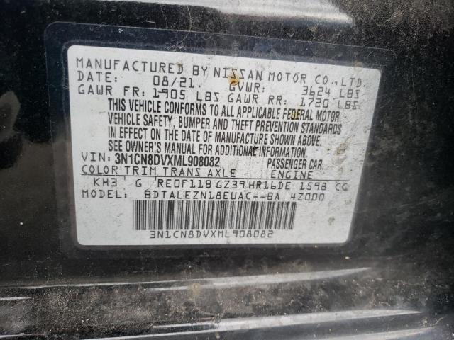 Photo 11 VIN: 3N1CN8DVXML908082 - NISSAN VERSA S 