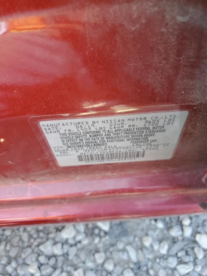 Photo 11 VIN: 3N1CN8EV0LL808523 - NISSAN VERSA 