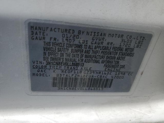 Photo 11 VIN: 3N1CN8EV0LL868513 - NISSAN VERSA SV 