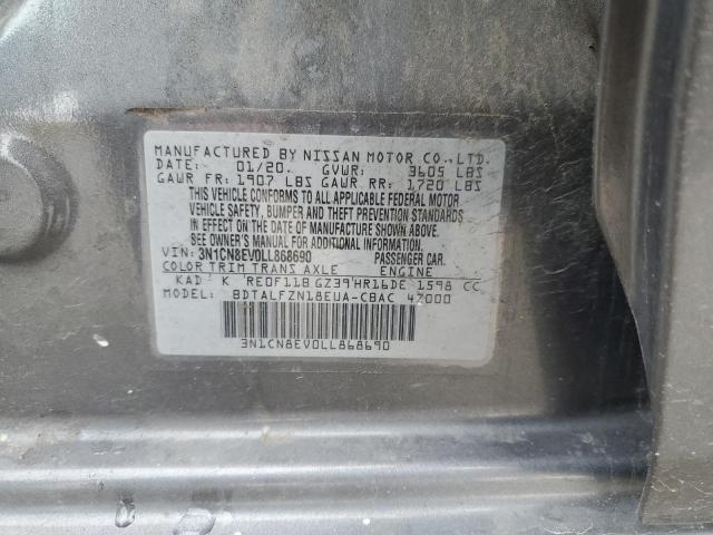 Photo 11 VIN: 3N1CN8EV0LL868690 - NISSAN VERSA 