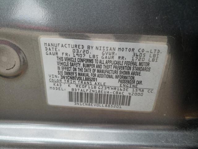 Photo 11 VIN: 3N1CN8EV0LL885201 - NISSAN VERSA 