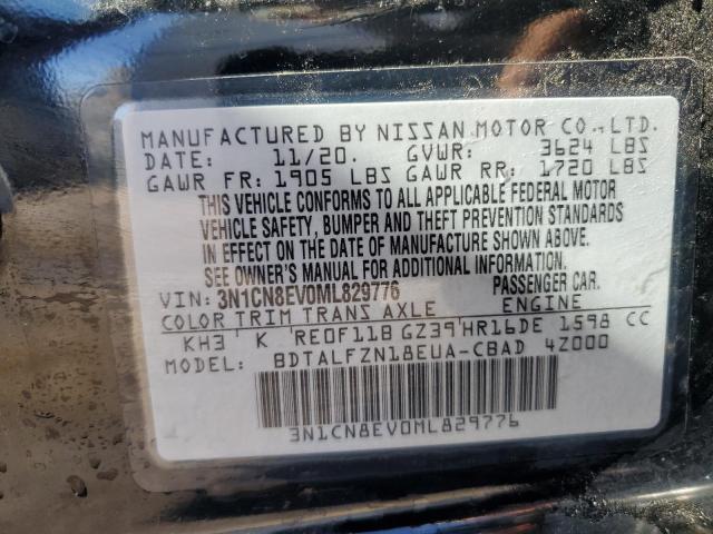 Photo 11 VIN: 3N1CN8EV0ML829776 - NISSAN VERSA 