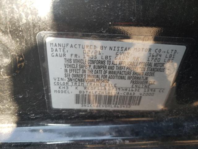 Photo 9 VIN: 3N1CN8EV0ML865452 - NISSAN VERSA SV 