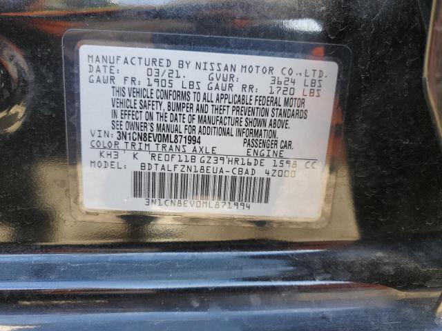 Photo 11 VIN: 3N1CN8EV0ML871994 - NISSAN VERSA SV 