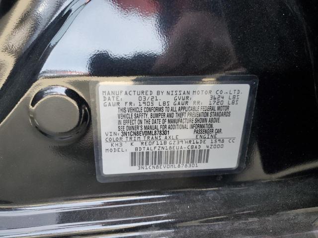 Photo 11 VIN: 3N1CN8EV0ML878301 - NISSAN VERSA SV 