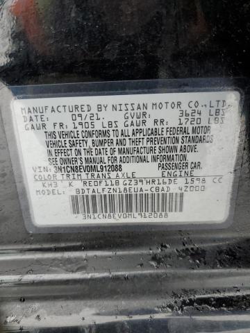 Photo 11 VIN: 3N1CN8EV0ML912088 - NISSAN VERSA SV 