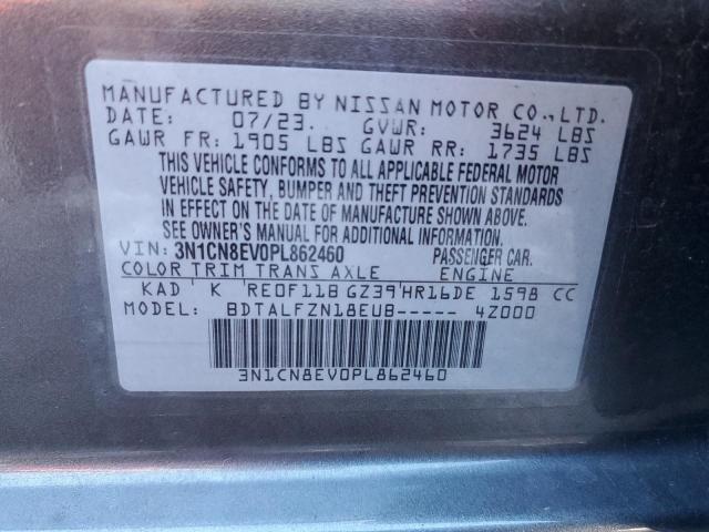 Photo 11 VIN: 3N1CN8EV0PL862460 - NISSAN VERSA SV 