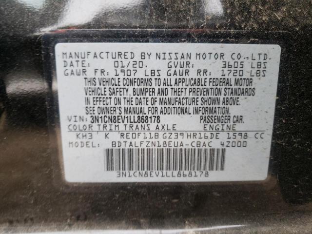 Photo 9 VIN: 3N1CN8EV1LL868178 - NISSAN VERSA SV 