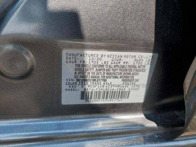 Photo 11 VIN: 3N1CN8EV1ML817765 - NISSAN VERSA SV 