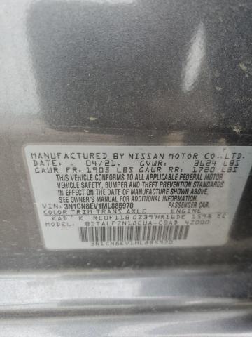 Photo 11 VIN: 3N1CN8EV1ML885970 - NISSAN VERSA 