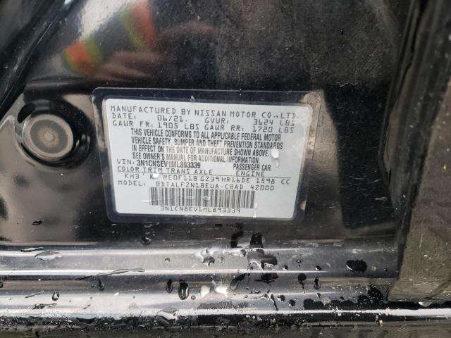 Photo 11 VIN: 3N1CN8EV1ML893339 - NISSAN VERSA 