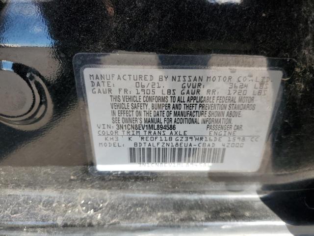 Photo 9 VIN: 3N1CN8EV1ML894586 - NISSAN VERSA SV 