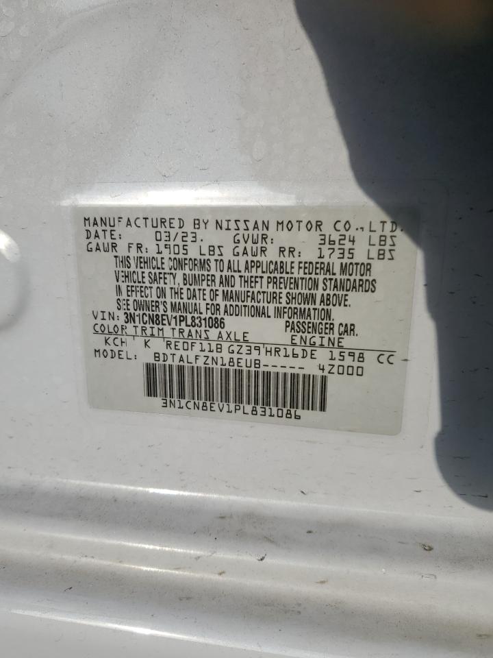 Photo 12 VIN: 3N1CN8EV1PL831086 - NISSAN VERSA 