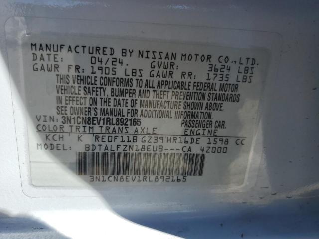 Photo 12 VIN: 3N1CN8EV1RL892165 - NISSAN VERSA SV 