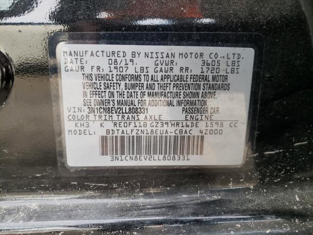 Photo 9 VIN: 3N1CN8EV2LL808331 - NISSAN VERSA SV 