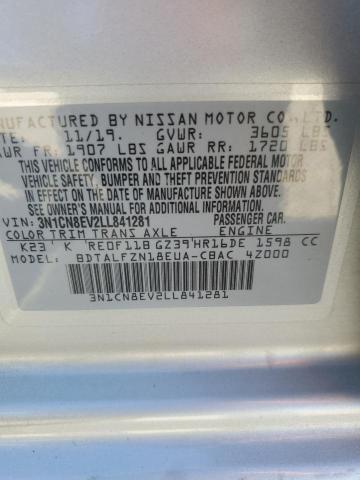 Photo 11 VIN: 3N1CN8EV2LL841281 - NISSAN VERSA SV 