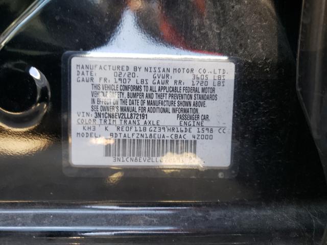 Photo 9 VIN: 3N1CN8EV2LL872191 - NISSAN VERSA SV 