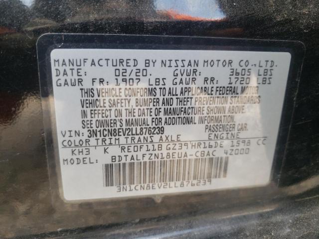 Photo 12 VIN: 3N1CN8EV2LL876239 - NISSAN VERSA 