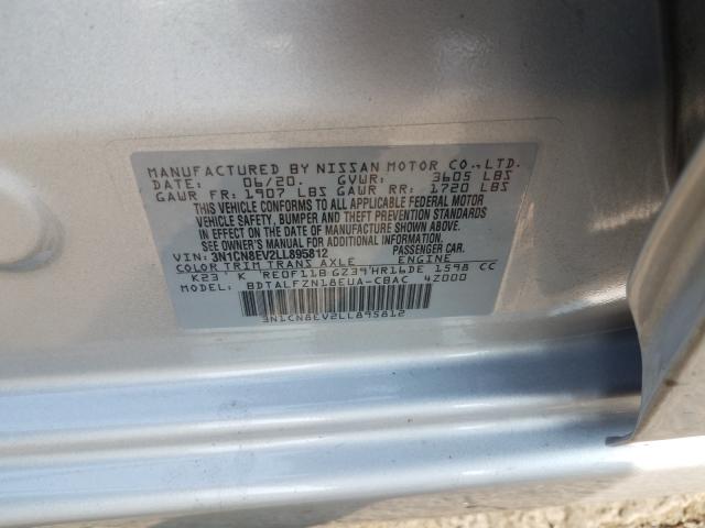 Photo 9 VIN: 3N1CN8EV2LL895812 - NISSAN VERSA SV 