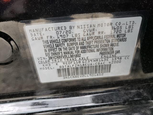 Photo 9 VIN: 3N1CN8EV2LL901852 - NISSAN VERSA SV 