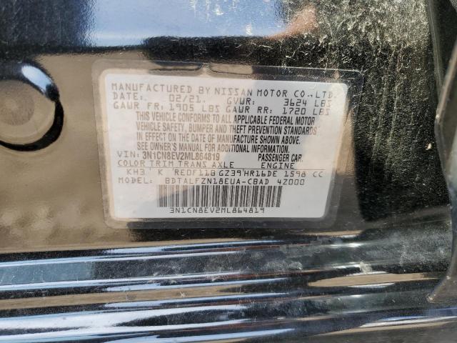 Photo 11 VIN: 3N1CN8EV2ML864819 - NISSAN VERSA SV 