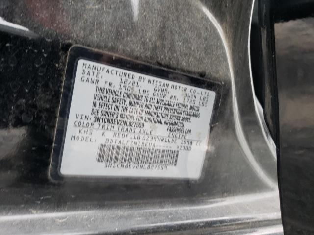 Photo 11 VIN: 3N1CN8EV2NL827559 - NISSAN VERSA 