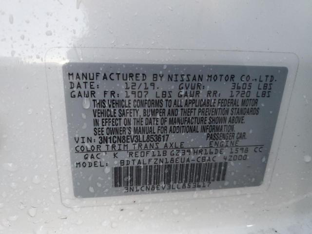 Photo 11 VIN: 3N1CN8EV3LL853617 - NISSAN VERSA 