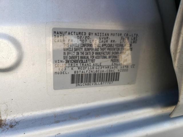 Photo 11 VIN: 3N1CN8EV3LL877707 - NISSAN VERSA 