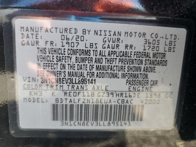 Photo 12 VIN: 3N1CN8EV3LL895141 - NISSAN VERSA SV 