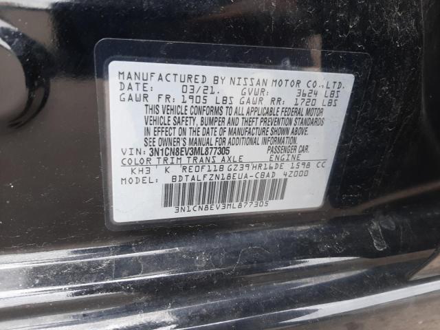 Photo 11 VIN: 3N1CN8EV3ML877305 - NISSAN VERSA SV 