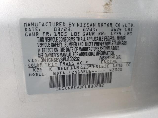 Photo 11 VIN: 3N1CN8EV3PL830232 - NISSAN VERSA SV 