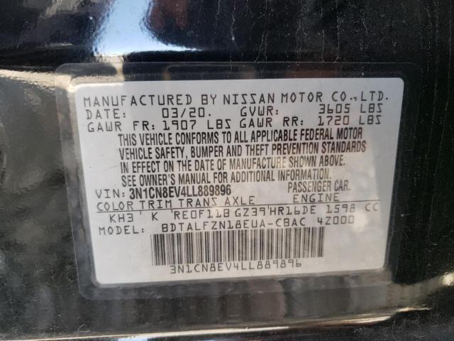 Photo 11 VIN: 3N1CN8EV4LL889896 - NISSAN VERSA SV 