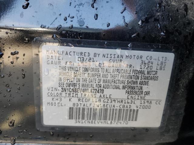 Photo 11 VIN: 3N1CN8EV4ML872470 - NISSAN VERSA 