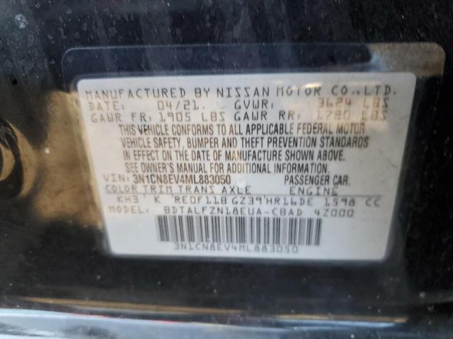 Photo 12 VIN: 3N1CN8EV4ML883050 - NISSAN VERSA 