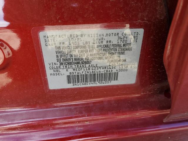 Photo 11 VIN: 3N1CN8EV4ML926057 - NISSAN VERSA 