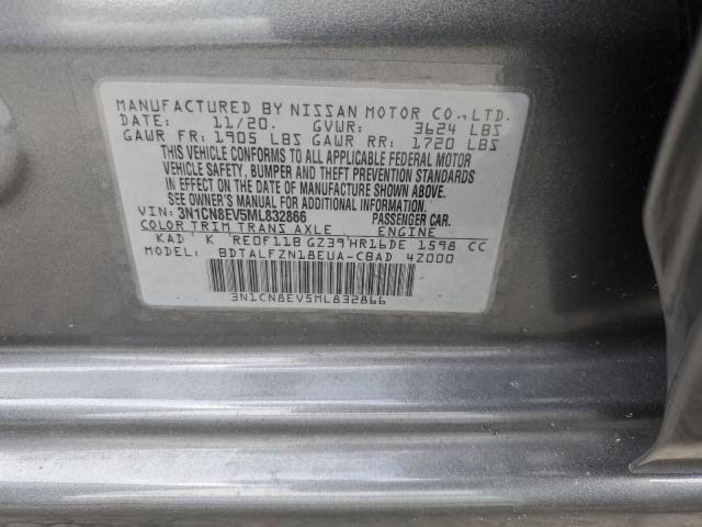 Photo 11 VIN: 3N1CN8EV5ML832866 - NISSAN VERSA SV 