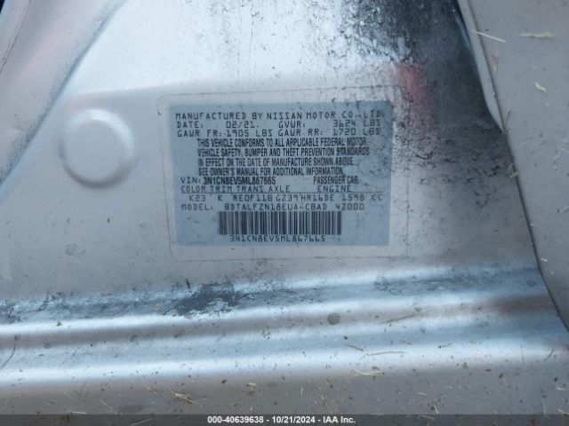 Photo 8 VIN: 3N1CN8EV5ML867665 - NISSAN VERSA 