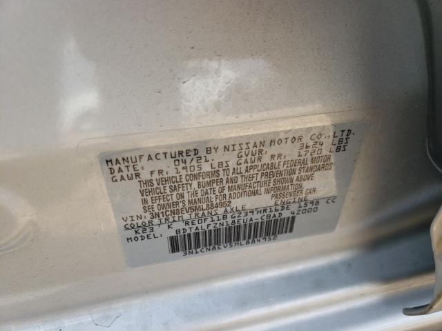 Photo 9 VIN: 3N1CN8EV5ML884952 - NISSAN VERSA SV 