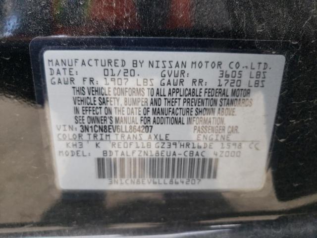 Photo 11 VIN: 3N1CN8EV6LL864207 - NISSAN VERSA 