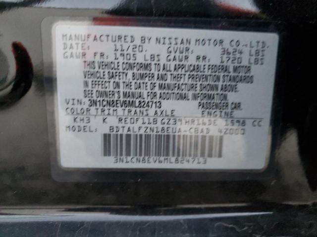 Photo 12 VIN: 3N1CN8EV6ML824713 - NISSAN VERSA 