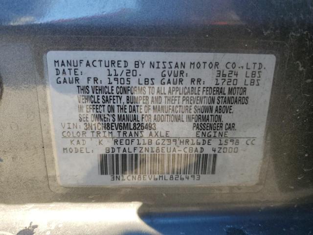 Photo 12 VIN: 3N1CN8EV6ML826493 - NISSAN VERSA 