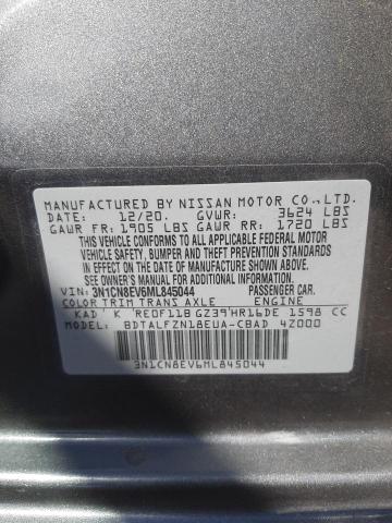 Photo 9 VIN: 3N1CN8EV6ML845044 - NISSAN VERSA SV 