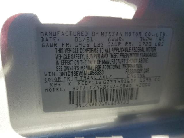 Photo 11 VIN: 3N1CN8EV6ML858523 - NISSAN VERSA SV 