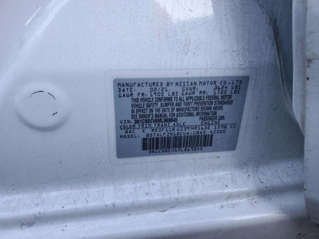 Photo 12 VIN: 3N1CN8EV6ML869845 - NISSAN VERSA SV 