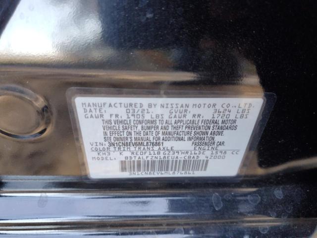 Photo 11 VIN: 3N1CN8EV6ML876861 - NISSAN VERSA 