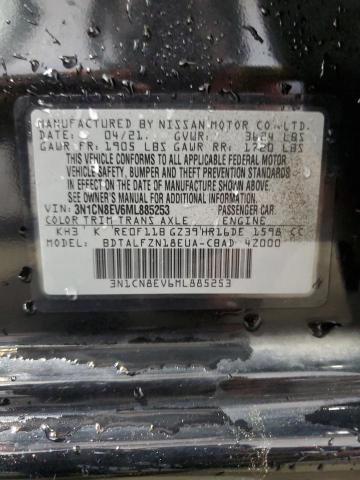 Photo 11 VIN: 3N1CN8EV6ML885253 - NISSAN VERSA SV 