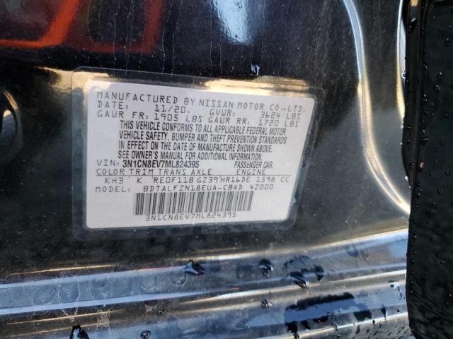 Photo 11 VIN: 3N1CN8EV7ML824395 - NISSAN VERSA SV 